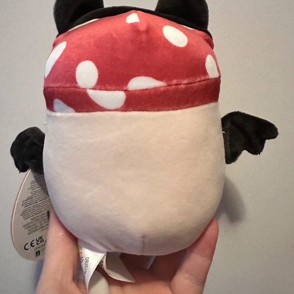 Malcolm the mushroom with bat wings squishmallows halloween spooky cute - Picture 2 of 3